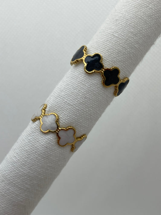 Δαχτυλίδι σταυρουδάκια με σμάλτο