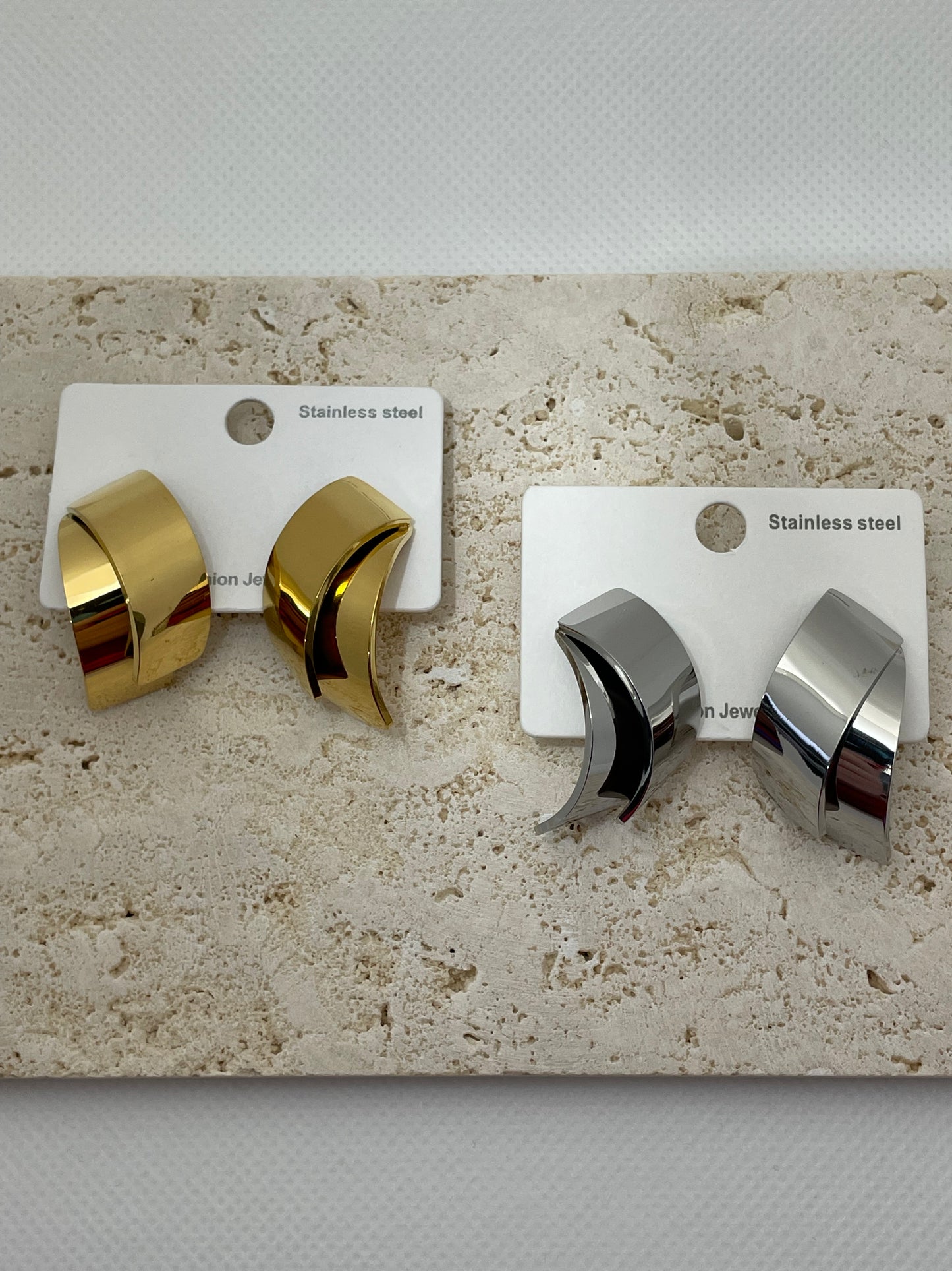 Σκουλαρίκια curved bars