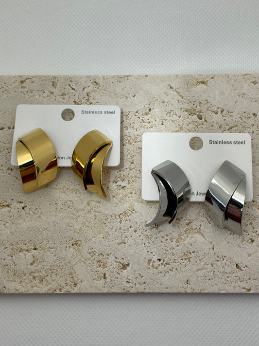 Σκουλαρίκια curved bars