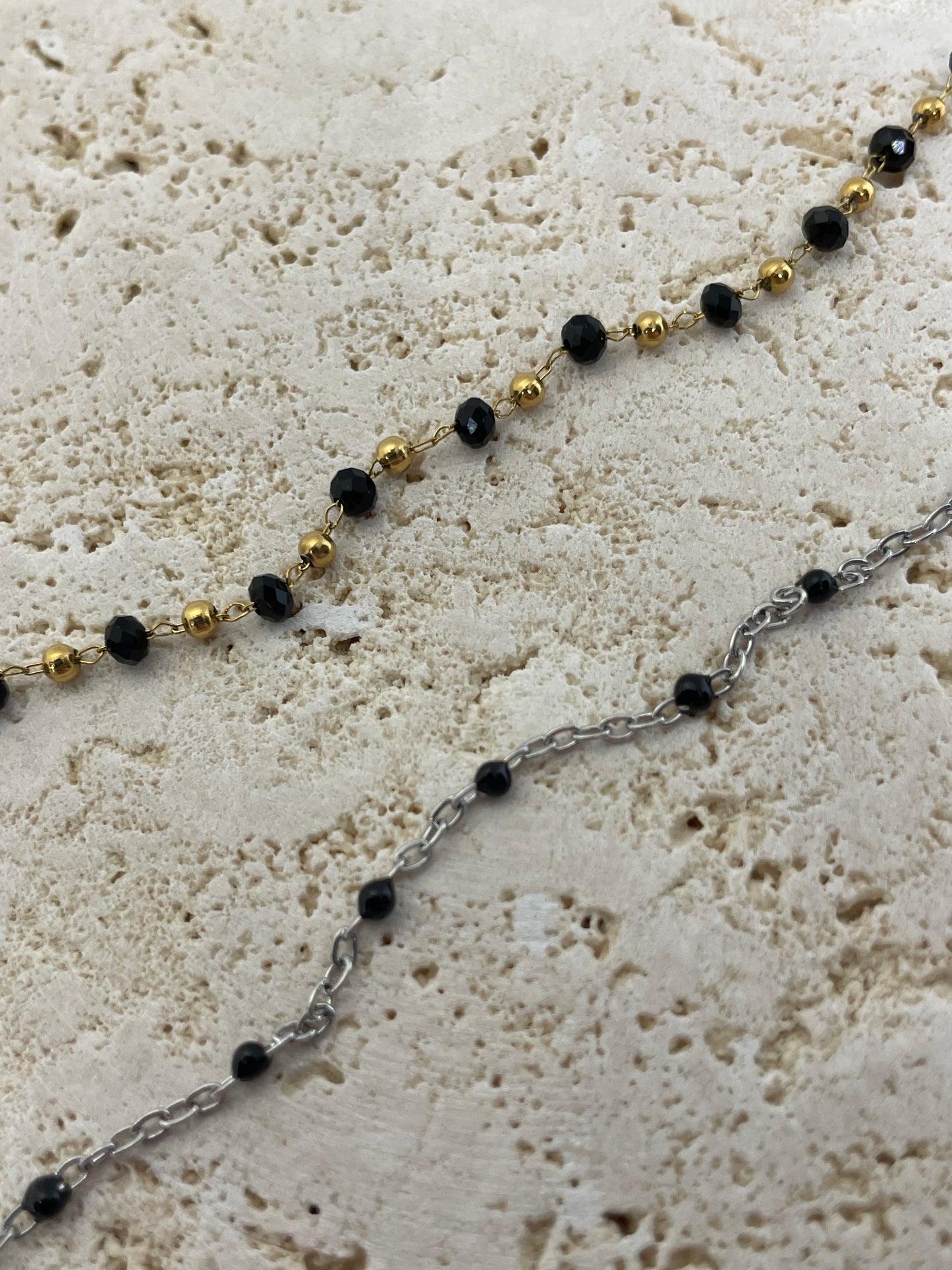 Βραχιόλι αλυσίδα ροζάριο