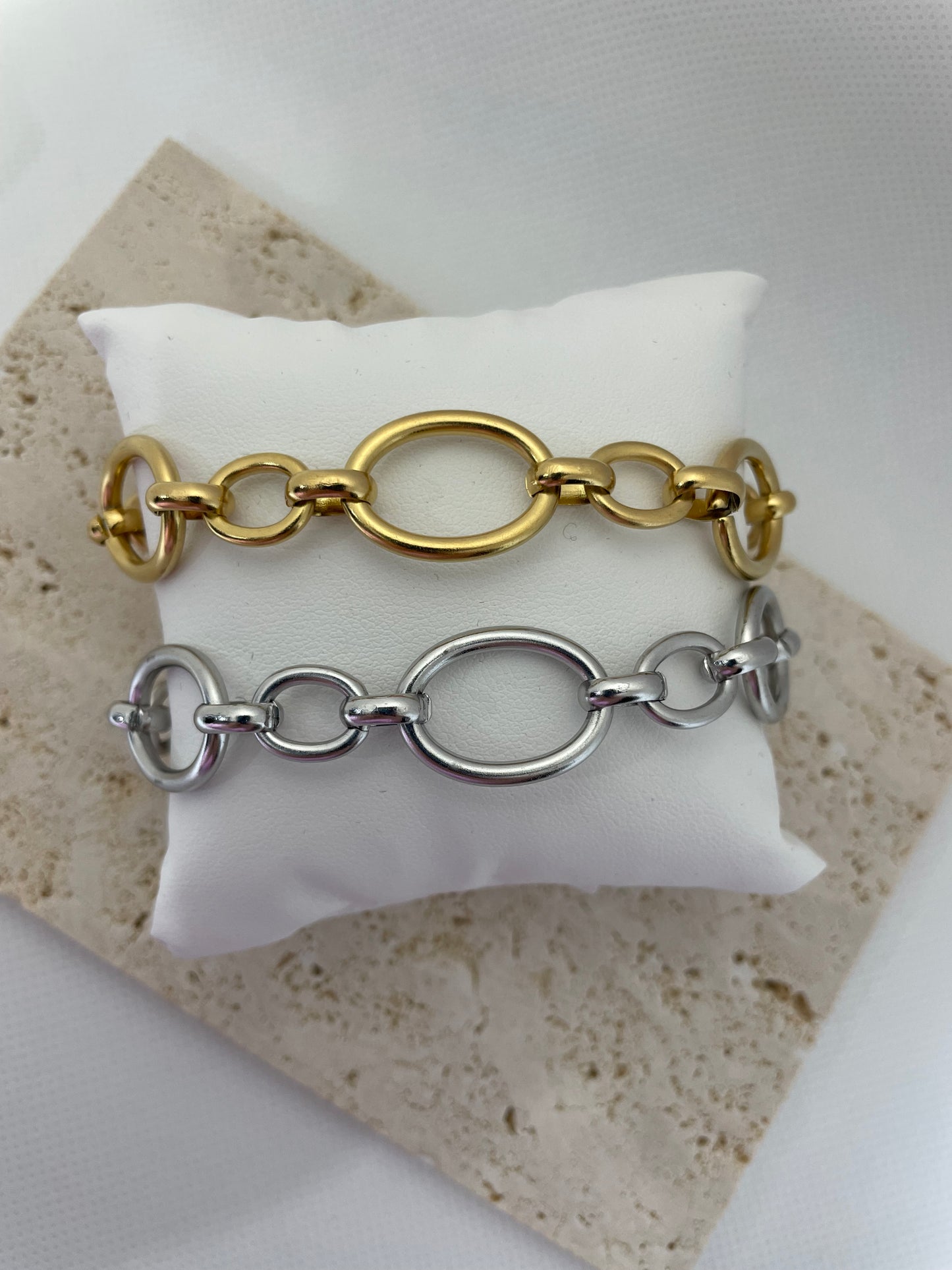 Βραχιόλι αλυσίδα από κρίκους