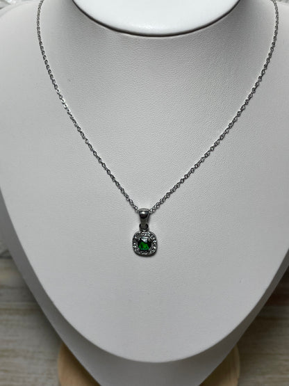 Ατσάλινο κολιέ ροζέτα