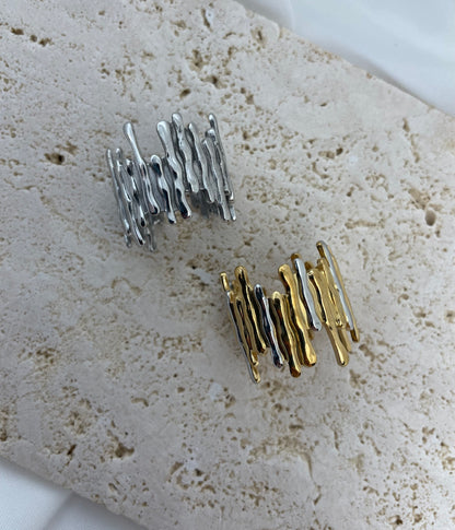 Δαχτυλίδι λιωμένες μπάρες