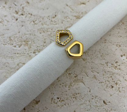 Ατσάλινα χρυσά δαχτυλίδια (Συλλογή 1)