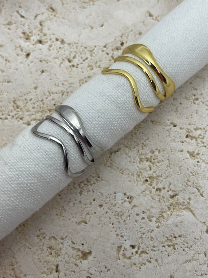 Δαχτυλίδι κυματιστό