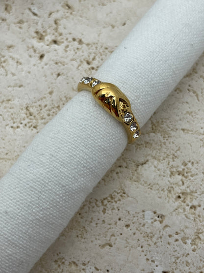 Ατσάλινα χρυσά δαχτυλίδια (Συλλογή 2)