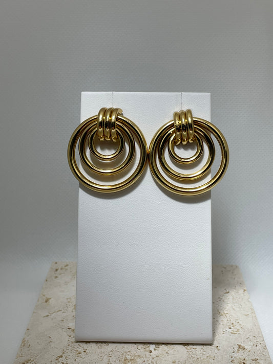 Σκουλαρίκια triple circular