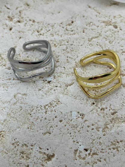 Δαχτυλίδι κυματιστό