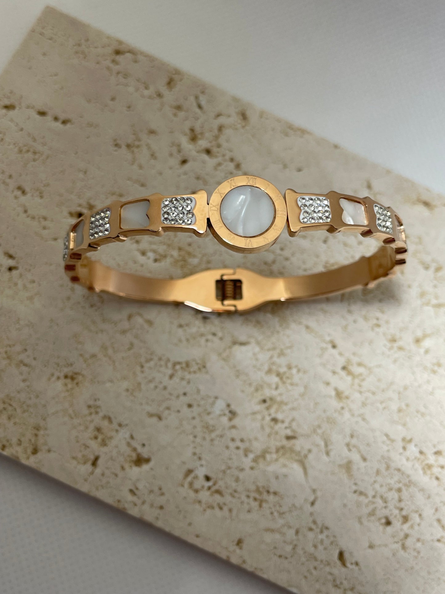 Χειροπέδα ροζ χρυσό