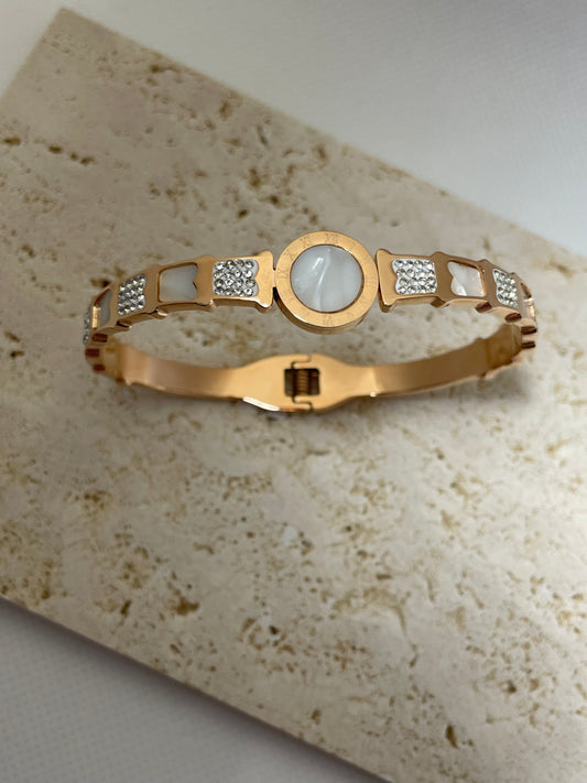 Χειροπέδα ροζ χρυσό