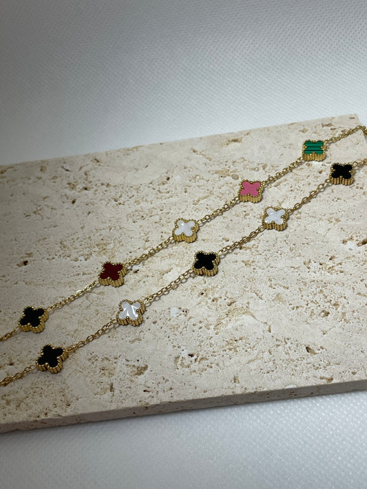 Βραχιόλι αλυσίδα με σταυρούς