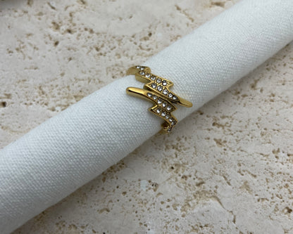 Ατσάλινα χρυσά δαχτυλίδια (Συλλογή 1)