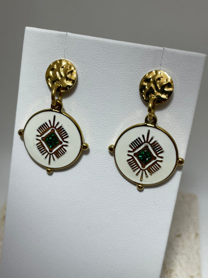 Σκουλαρίκια κρεμαστά κύκλος