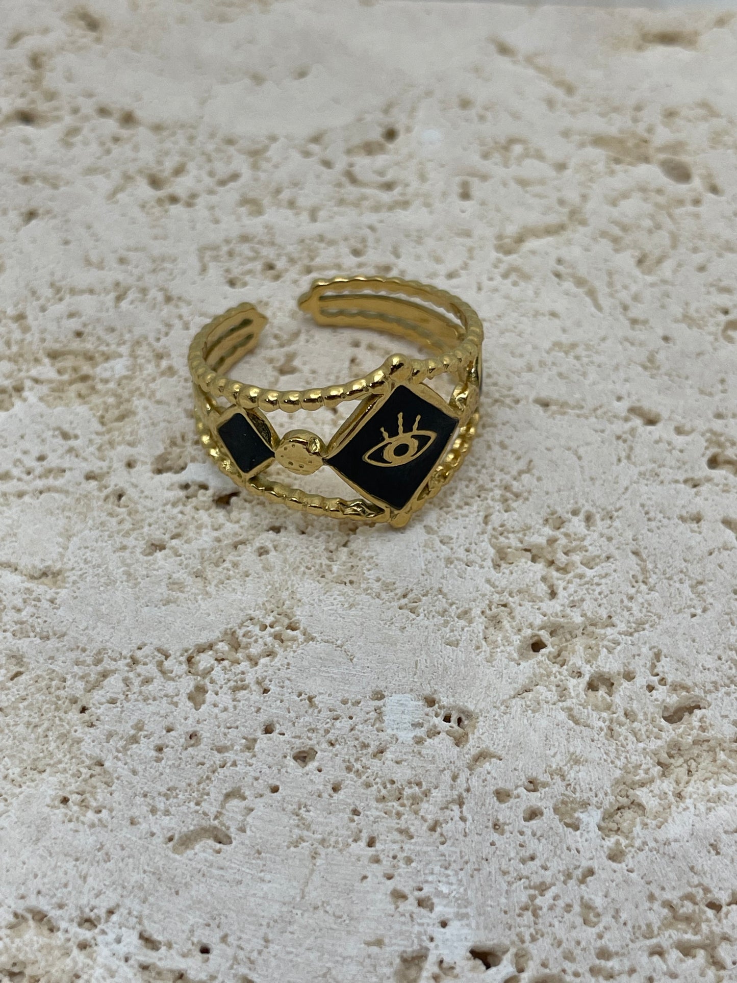 Χρυσό δαχτυλίδι μάτι