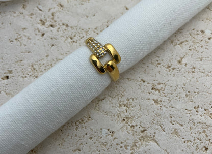 Ατσάλινα χρυσά δαχτυλίδια (Συλλογή 1)