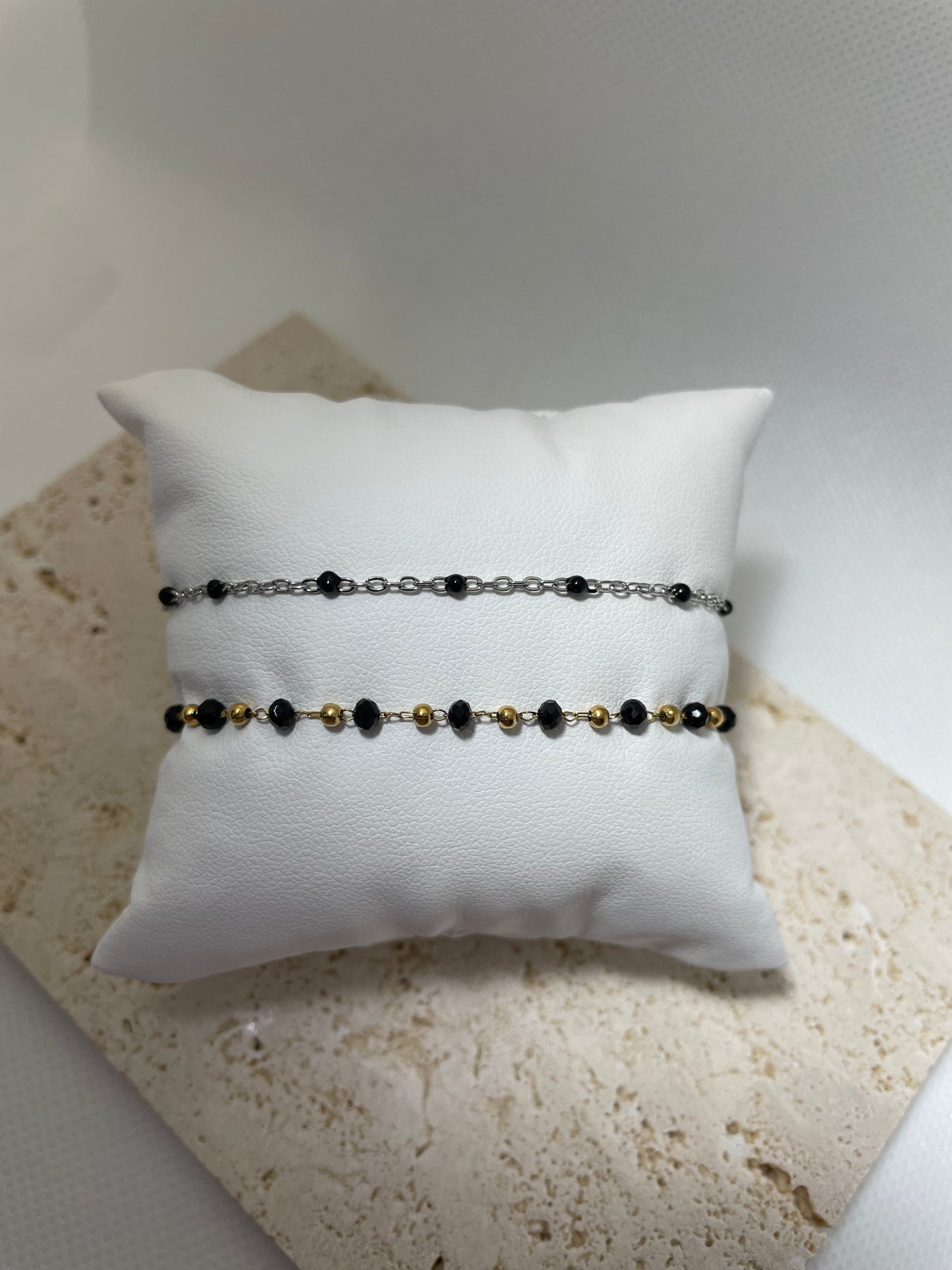 Βραχιόλι αλυσίδα ροζάριο