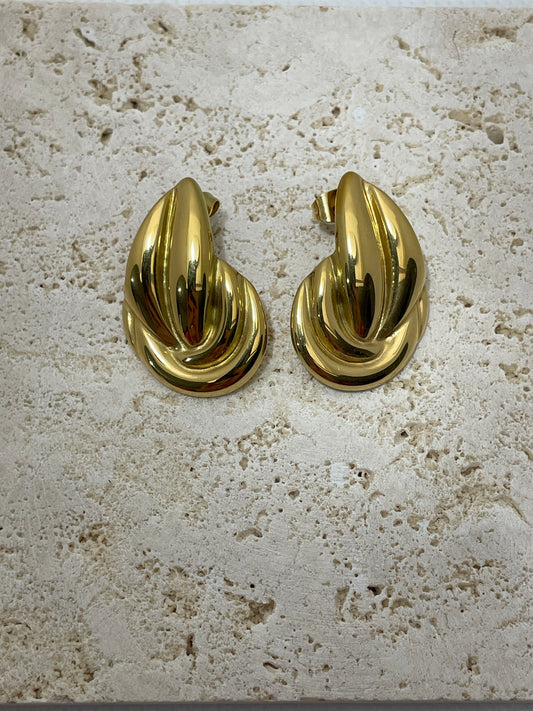 Σκουλαρίκια bouble knot