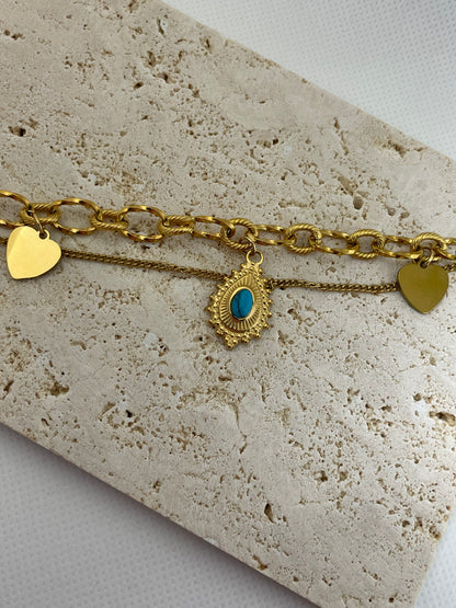 Βραχιόλι με κρεμαστά charms