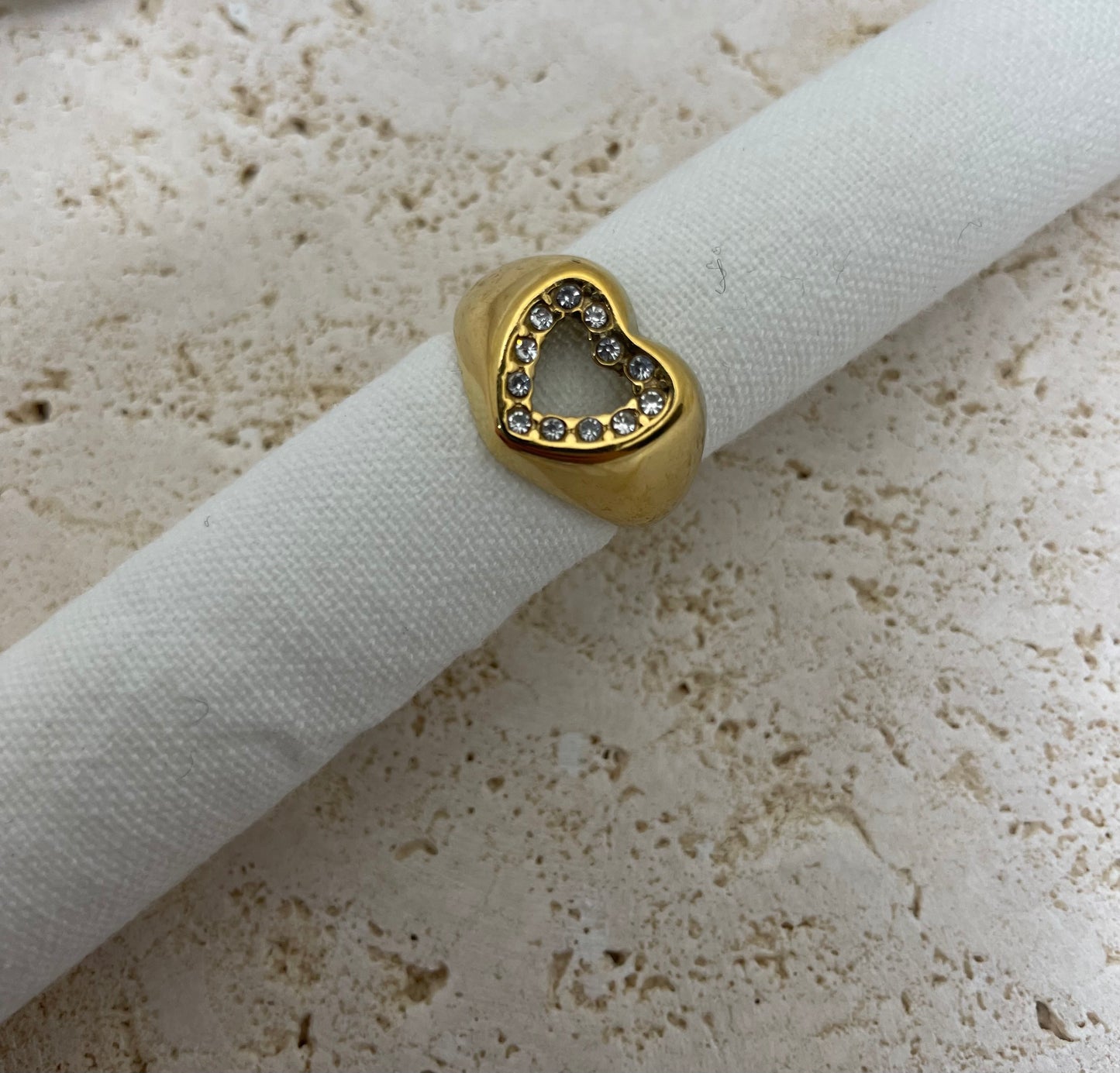 Ατσάλινα χρυσά δαχτυλίδια (Συλλογή 1)