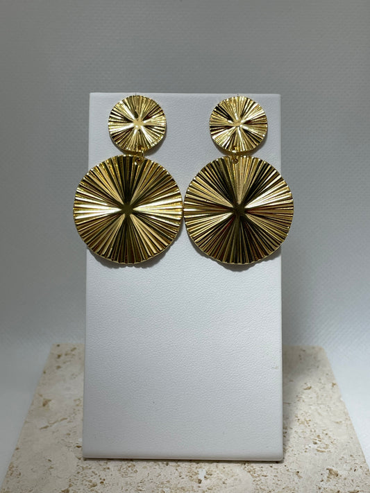 Σκουλαρίκια διπλός κύκλος