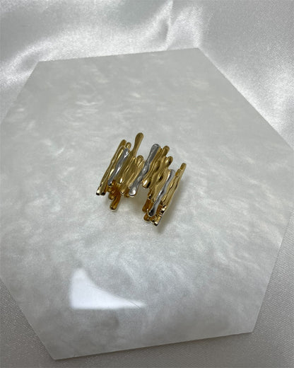 Δαχτυλίδι λιωμένες μπάρες