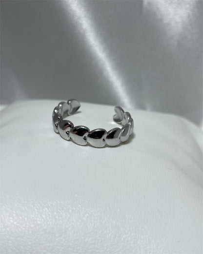 Δαχτυλίδι καρδιές