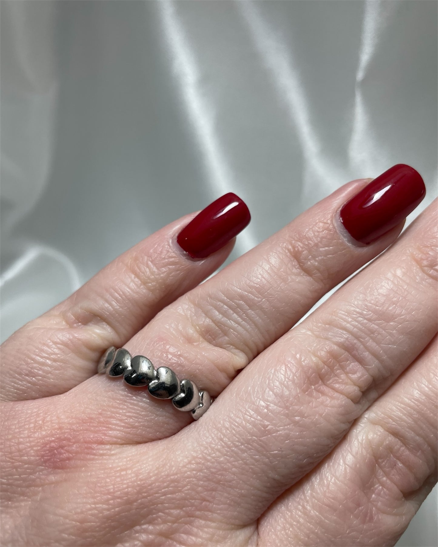 Δαχτυλίδι καρδιές