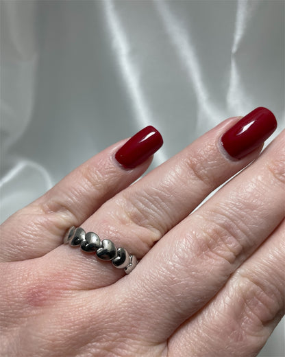 Δαχτυλίδι καρδιές